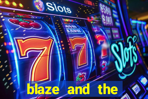 blaze and the monster machines logo font